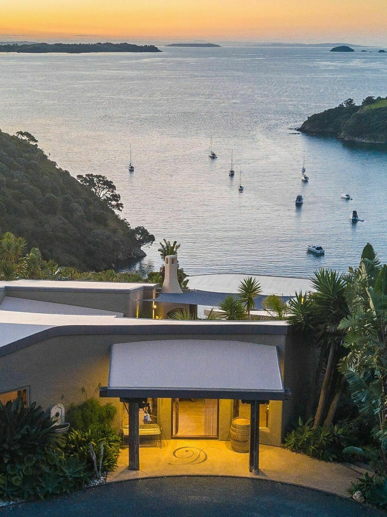 Delamore Lodge Oneroa Kültér fotó