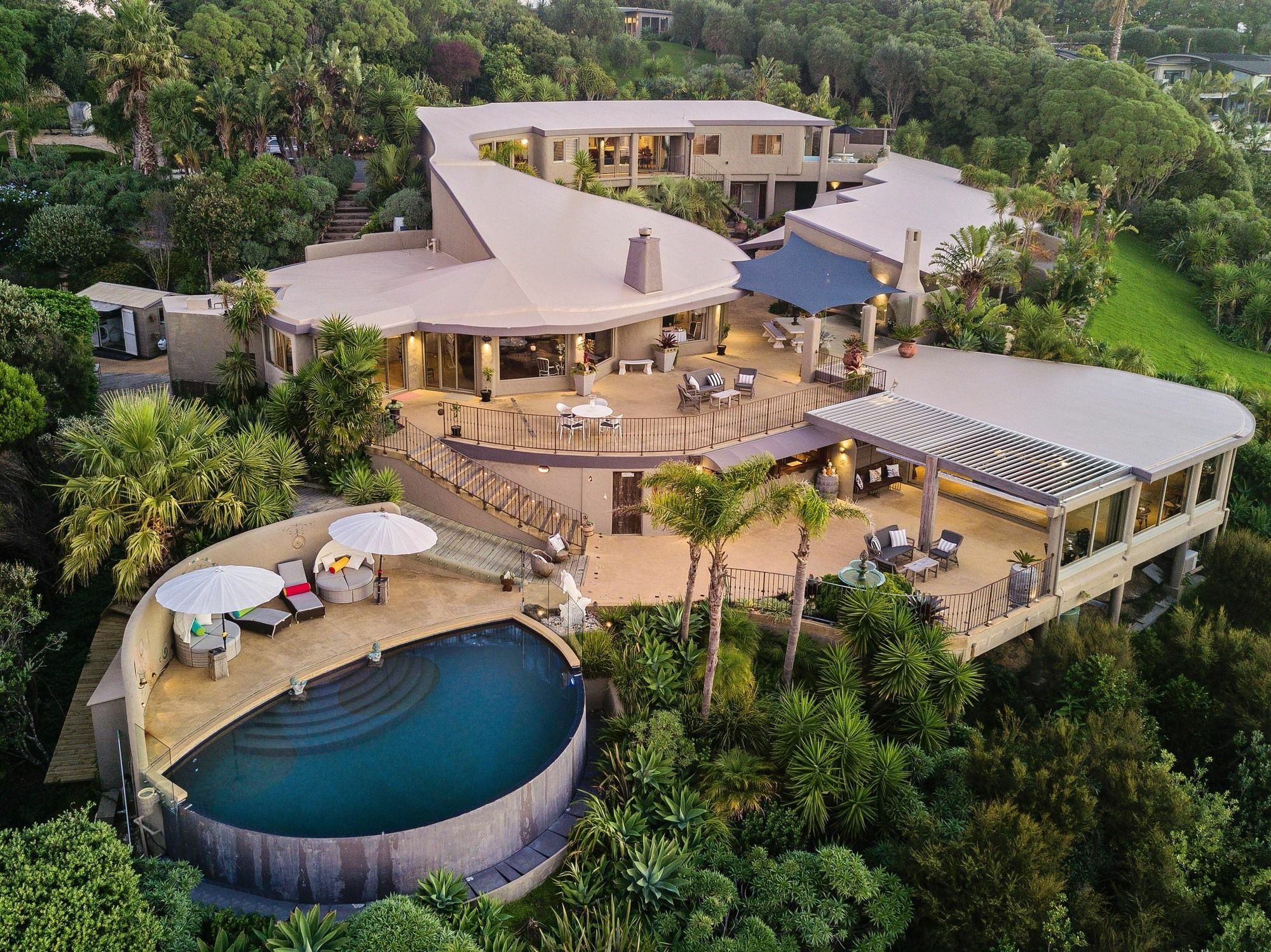 Delamore Lodge Oneroa Kültér fotó